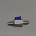 3/8" Hose Barb Ball Valve, 304 Stainless Steel Mini Fuel Shut Off Valve,Heater Hose Shut Off Valve for Water, Gas, Fuel & Irrigation