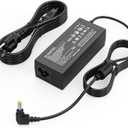 65W Laptop Charger for Toshiba Satellite C55 C55D C655 C855 C855D L55 L745 L655 L755 P755 S55 S55T A105 A215 A505 A665; PA3822U-1ACA, PA3917U-1ACA, PA5177U-1ACA, PA5178U-1ACA Power Supply Cord