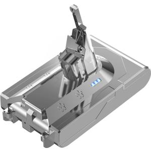 BOTKK Battery Replacement for Dyson V8 SV10, 21.6v 2800mah 65wh Compatible with Dyson V8 Animal Battery Replacement Absolute Motorhead Fluffy 215681 Carbon Fiber Vacuum Cleaner