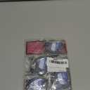 Compatible with DYMO LetraTag Label Maker Refill 91331 White Plastic Tape 12mm x 4m (1/2" x 13') for Labeler Letra Tag 200B LT 100H 100T Plus, 5-Pack Label KINGDOM Label (Black on White)