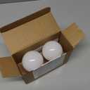 Amazon Basics A19 Dusk to Dawn Sensor LED Outdoor Light Bulb, 60W Equivalent, Energy-Efficient 9W, Daylight 5000K, E26 Base, 10,000 Hours, 2 Count (Pack of 1)