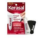 Kerasal Nail Renewal and Nail File Combo Pack, Restores Appearance of Discolored or Damaged Nails, 5 Heavy Duty Nail Files, 0.33 fl oz, Clear (Packaging May Vary)