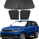 3PCS Car Window Shades Front Windshield Sun Shade Foldable Window Shade Custom Fit for 2014-2019 La-nd Ro-ver Range Rover Sport Car Shades for Front Windows Anti-UV Rays Block Heat