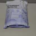 UNCN Wide Microwave Heating pad with Washable Cover 9.5 x 16in Microwavable Hot Pad for Neck Shoulder, Cramps, Back Cordless Warm Compress Weighted Moist Heat Pack for Aches, Unscented (Grey)