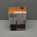 Space Heater, 1500W Electric Heaters Indoor Portable with Thermostat, PTC Fast Heating Ceramic Room Small Heater with Heating and Fan Modes for Bedroom, Office and Indoor Use (10IN)