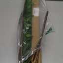 Ttranewsoo Artificial Greenery Stems, 43.3" Nandina Branches Tall Faux Plant Stems for Vase, Greenery Decor Stems Leaves Bunches for Shop Garden Office Home Dcor(Green,2Pcs)