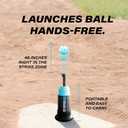 Bandit Sports Baseball Training Tee Popper Mini Bundle, Hitting Tee for Perfect Swings, Batting Equiptment for Practicing Hitting Without a Pitcher (Mini Popper Balls 12 Pack Included)