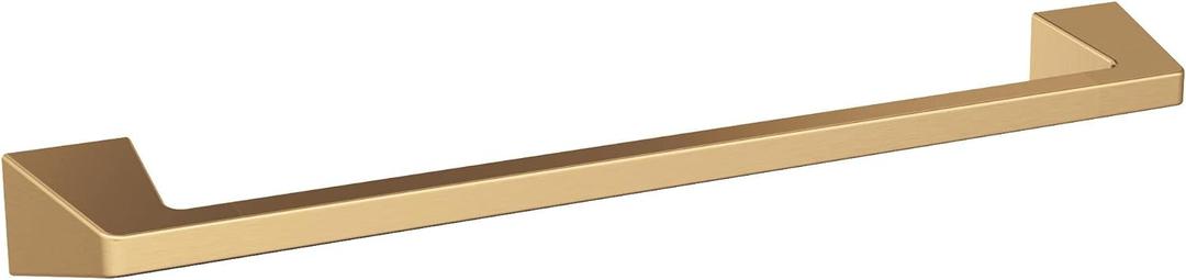 Amerock BH36003CZ | Champagne Bronze Towel Bar | 18 in (457 mm) Towel Rack | Blackrock | Bathroom Towel Holder | Bathroom Hardware | Bath Accessories