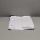 BYDOLL Table Cloth White 60x102 Inch Tablecloth for 6 Foot Rectangle Tables Outdoor Washable Wrinkle Free and Spillproof Polyester Tablecloth for Festival Camping Picnic Party Cover