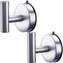 Amazon.com: DGYB Large Suction Cup Hooks - Set of 2 Brushed Nickel Towel Hooks for Bathrooms - Stainless Steel Suction Shower Hooks - 15 Lb Removable Wall Hooks for Hanging Heavy Duty : Home & Kitchen