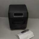 Infrared Space Heater 3 Mode 1500W Electric heater with 6 Quartz Infrared Element Child Lock Timer Remote for Indoor Use WEWARM (Middle)