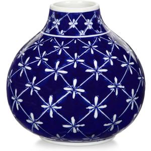 Blue and White Vase Porcelain Vases Small Chinoiserie Decor Classic Ceramic Gifts Chinese Flower Vase for Bedroom Living Room Console Table Accent Shelf Tabletop Decor