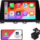 2+32G Android 12 Double Din Car Stereo for Mazda 3 Axela 2014-2019 with 9 Inch Touchscreen Radio Built-in Wireless Carplay/Android Auto/GPS/Bluetooth/FM/AUX-in/SWC/Backup Camera (with Canbus)