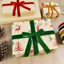 2 x 3/8" x 25 Yards Velvet Ribbon, Beige Single Face Velvet Ribbons Perfect for Gift Wrapping, Wedding Party, Christmas Wreath Decoration, Hair Bows Ribbon, Valentine's Day, Bouquet - 1 Roll