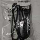 8.2ft Power Cord for Vizio D32hn-E4 D40-D1 D24-D1 D32f-E1 D32H-C0 D32H-D1 D32hn-D0 D32hn-D1 D32X-D1 D39H-D0 TV 2 Prong Polarized AC Power Cord Cable Replacement