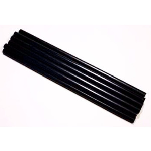 Black Metal Bars, Pack of 6