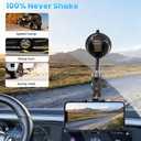 Car Phone Holder, Ultra-Durable Mteal Phone Holders for Your Car, 360 Rotation Cell Phone Car Mount for Windshield, Suction Cup Car Phone Mount for iPhone Samsung All Smartphone