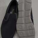 Skechers Men's Equalizer Persistent Slip-On Sneaker, Air-Cooled Memory Foam, Extra Wide Fit, Size 10.5, Charcoal