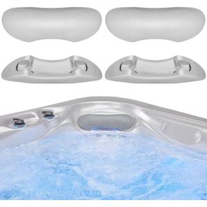 4 Pack 77444 Hot Tub Spa Head Rest Pillows for Hot Spring Hot Spot Relay Rhythm SX Tempo TX 2015-2019 Spas Model, Hot Tub Spa Neck Pillow for Watkins Replacement