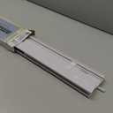 Cordless Light Filtering Mini Blind - 32 Inch Width, 72 Inch Length, 1" Slat Size - Pearl White - Cordless GII Morningstar Horizontal Windows Blinds for Interior by Achim Home Decor