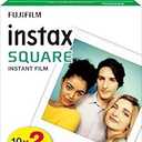 instax Square Colour Film, 20 Shot Pack