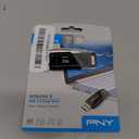 PNY 256GB Attach X USB 3.2 Gen 1 Flash Drive, Advanced Performance Up to 130MB/s Read, Everyday Data Store & Transfer, Reliable Portable Storage, Durable, Type-A, Computers, Laptops, Desktops