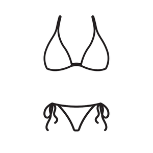 Girls Swimsuit Two Piece - Adjustable Strap Bathing Suit Solid Color Bikini Sets for Teens Girl Beach Swimwear, M