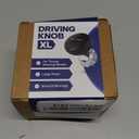 Top Life Truck Steering Wheel Knob - Silicone-Coated for Better Grip - XL Spinner for Thick Wheels - for Heavy Duty, Vans, Pickup Trucks, Semi, Sport Steering Wheels