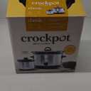 Crock-Pot 7 Quart Oval Manual Slow Cooker, Stainless Steel (SCV700-S-BR), Versatile Cookware for Large Families or Entertaining