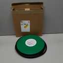 Chicken Water Heater for Winter 12.4", 125W Thermostat Chicken Drinker Heater Base for 35 Gal Metal Plastic Poultry Waterer, Water Heater for Chickens Duck with 6.6' Power Cord (Green,1PACK)