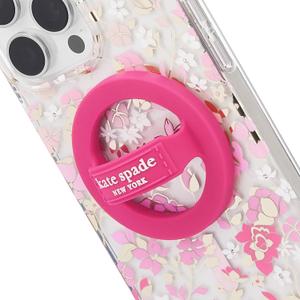 kate spade new york Magnetic Phone Loop Grip - Removable and Collapsible - Pom Pom Pink kate spade new york Magnetic Phone Loop Grip - Removable and Collapsible - Pom Pom Pink