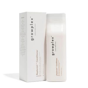 Growplex Replenish Conditioner Hydrating Botanical Blend with Biotin, Argan Oil & Macadamia Seed Oil Helps Reduce Breakage & Supports Fuller-Looking Hair 250ml