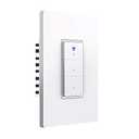 Smart Light Switch, Triple switches WiFi Smart Switch Button, Compatible with Alexa and Google Home, Remote Control with Timing Funtion, No Hub Required,Smart Life APP Provides Control from Anywhere