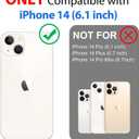 SPORTLINK Design for iPhone 14 Waterproof Case - Shockproof Dustproof Phone Case with Screen Protector for iPhone 14, Full Body Protective Case for iPhone 14 Cover 6.1'' Blue