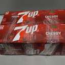 7UP Cherry Flavored Soda, 12 fl. oz. Cans, 12 Pack (Pack of 2). August/30/2026
