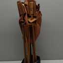 Portable Lightweight Compact Camping Foldable Chair with Carry Bag for Hiking Fishing Beach Brown