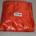 Belly Dance Circle Long Ankle Length Maxi Satin Belly Latin Dance Skirt for Kids Girls Costume 8-12 Years (One Size, Red)