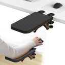 Computer Arm Rest for Desk, Suitable for Office desks, Sturdy Mouse arm Support, Computer Desk Extender, Suitable for Home and Office (Black)