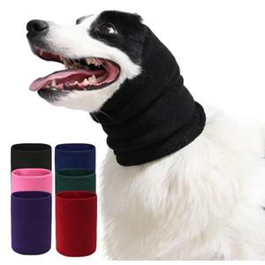 Spajoy Dog & Cat Calming Band Cat Anxiety Relief Cover,Double Layer Thickened Pet Ears Elastic Neck Band Noise Cancelling Ear Muffs for Anxiety Relief/Noise Protection,Grooming,Thunder,Fireworks