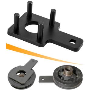 Upgraded 10198A Crankshaft Crank Pulley Wrench Holder Tool Compatible with VW Routan Dodge Chrysler Ram 3.6L 3.2L 3.0L Engine