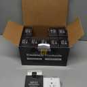 ELECTECK  9 Pack GFCI Outlet 20 Amp, Tamper Resistant (TR), Self-Test GFI Receptacles with LED Indicator, Ground Fault Circuit Interrupter, Decor Wallplate Included, UL Listed, White