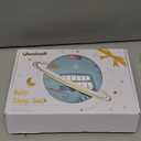 Unnivoll Rayon Made from Bamboo Baby Sleep Sack 12-18 Months 1.0 Tog Baby Wearable Blanket Super Soft Sleeping Sack with 2-Way Zipper for Toddler Infant - Large Blue Car