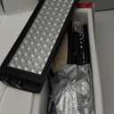 Red Light Therapy for Face and Body, GMOWNW Infrared Light Therapy Lamp with Stand, 660nm Red Light and 850nm Near Infrared Light Therapy Device for Face Knee Body, Skin Care at Home (13.86" x 4.21"-with stand)