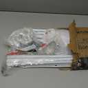 Whitmor Over the Door Shoe Organizer - Holds up to 36 Pairs of Shoes - Metal & Mesh - White