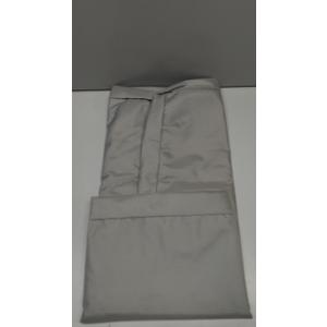 Explore Land Waterproof Dog Bed Cover Canvas Washable Dog Crate Pad Replacement Cover for 42 Inch Crate, 40Lx27Wx4H inch, Gray