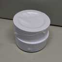 bUCLA 100Pieces White Plastic Plates - 6.25inch Disposable Plastic Appetizer/Small Cake/Salad/Dessert Plates Premium Hard, Ideal for Weddings& Parties