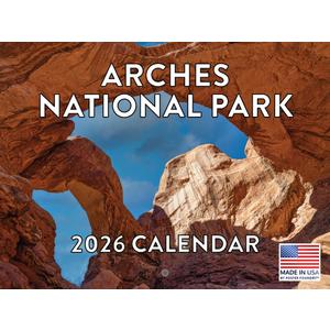 Arches National Park Calendar 2026 Monthly Wall Calender 12 Month | American Made In The USA