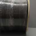 ICC Cat6A CMP Plenum 1000ft UTP 23AWG Solid Pure Copper, True Plenum Certified by UL Bulk Ethernet Cable on Reel, PoE++, 650MHz, USA Made, National Electrical Code Compliant, Blue