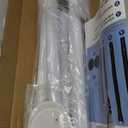 White Tension Curtian rod no drill, 42 to 72 inch Adjustable Heavy Duty black shower curtain rod for Windows bathroom Closet