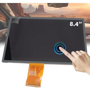 Dasbecan Uconnect 8.4" Navigation LCD Touch Screen 4C UAQ Nav Radio Compatible with Dodge RAM Jeep Chrysler 2017-2022 LA084X01(SL)(02) (Digitizer Included)